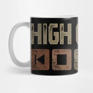 High On Fire Control Button Mug